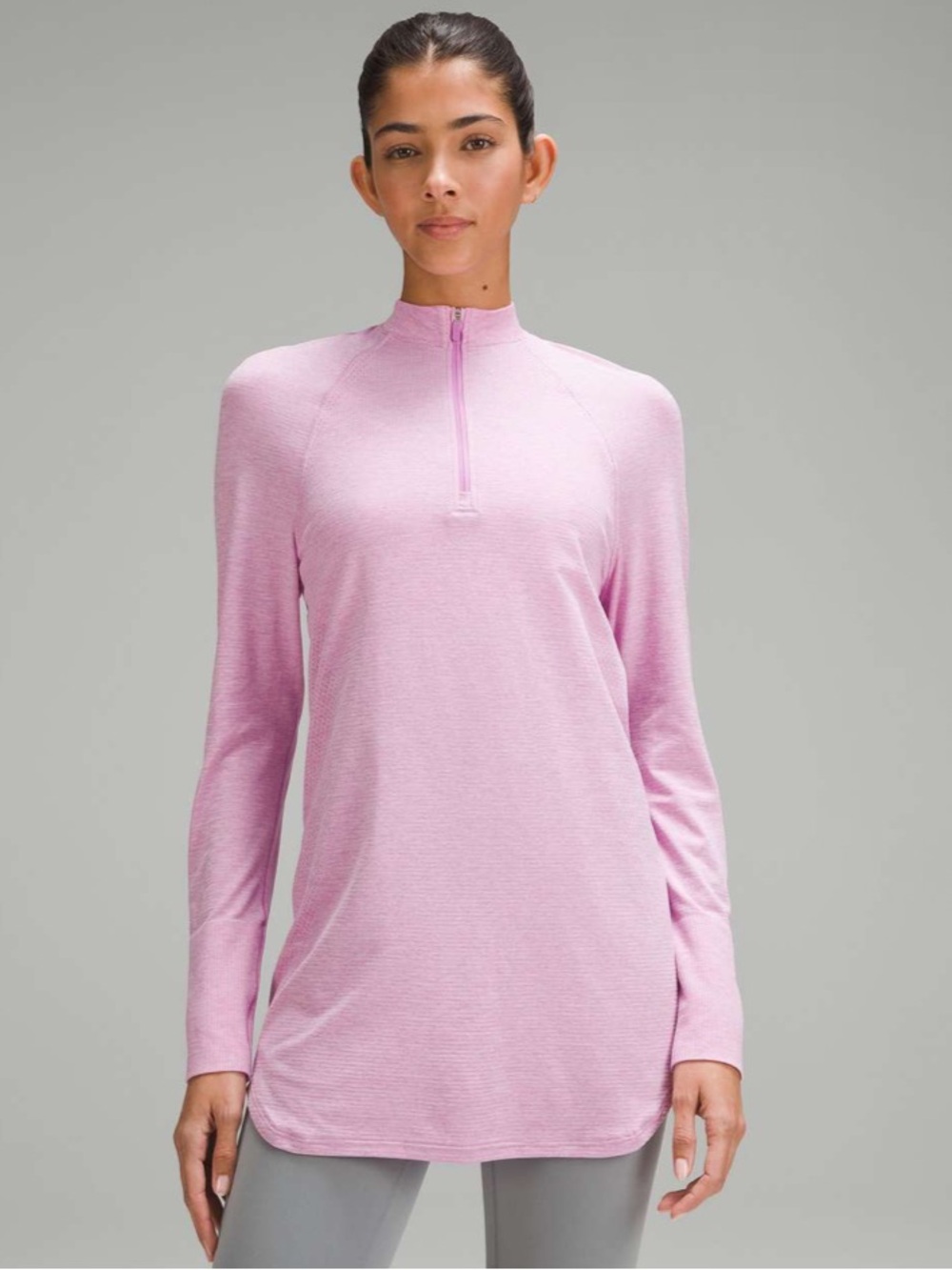 Lululemon Swiftly Relaxed Long-Length Half Zip